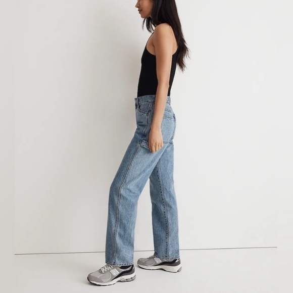 Madewell Low Slung Straight Carpenter Jeans in size 29, EUC, like new - Picture 3 of 16